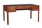 Mid-Century Danish Burr Walnut Desk, 1950s 1