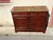 Geflammtes Mahagoni Sideboard im englischen Stil, 1890er 31