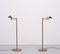 Library Swing Arm Stehlampen aus Messing, Deutschland, 1980er, 2er Set 6