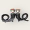 Vintage Bronze Horn Candleholders, Set of 2, Image 12