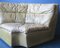 Sillón esquinero grande de cuero verde oliva de Laauser, años 70, Imagen 6