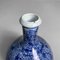 Taishō Porcelain Ikebana Tokkuri Sake Bottle, Tako Karakusa, Japan, 1920s, Image 9