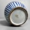 Taishō Porcelain Ikebana Tokkuri Sake Bottle, Tako Karakusa, Japan, 1920s, Image 10