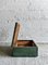 Vintage Industrial Green Wooden Tool Box, 1950s, Image 8