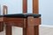 Brutalist Wood Chairs, Italy, 1960s, Set of 6 5