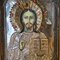 Antique Glass & Silver Icon, 1800s 5