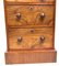 19. Jh. Nussholz Sockel Schreibtisch, 1860er 3