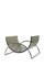 Italian Lira Smoked Glass Chrome Magazine Rack by Pierangelo Gallotti for Gallotti & Radice, 1970s 1