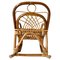 Mid-Century Modern Bamboo Kids Rocking Chairs, Italy, 1960s, Image 4
