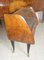 Bedside Tables Primavera 57 Series in Briarwood, Glass and Brass by Osvaldo Borsani, 1957, Set of 2, Image 5
