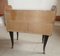 Bedside Tables Primavera 57 Series in Briarwood, Glass and Brass by Osvaldo Borsani, 1957, Set of 2, Image 4