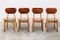 Combex Series SB11 Dining Chairs by Cees Braakman for Pastoe, 1950, Set of 4 11