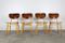 Combex Series SB11 Dining Chairs by Cees Braakman for Pastoe, 1950, Set of 4 1