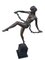 Vintage French Art Deco Bronze Lady Dancer Figurine, Large Antique, Pierre Faguays, 1920s 12