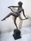 Vintage French Art Deco Bronze Lady Dancer Figurine, Large Antique, Pierre Faguays, 1920s 3