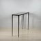 Slender Esquisse Wrought Iron and Parchment Console by Atelier Cabanel 7