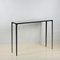 Slender Esquisse Wrought Iron and Parchment Console by Atelier Cabanel 8