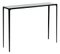 Slender Esquisse Wrought Iron and Parchment Console by Atelier Cabanel 1