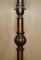Hand Carved Pillared Table Lamp with Marble Sphere in the Base Bronzed Fittings, 1960s 6