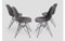 Chaises en Fibre de Verre Gris Foncé par Charles & Ray Eames pour Vitra, Set de 4 4