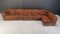 Vintage Modular Patchwork Leather Sofa DS11 attributed to de Sede, 1960s, Set of 6 8