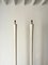 Art Deco British Plaster Floor Lamps in Fluted Tulip Form, 1920s, Image 6