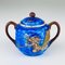 Japanisches Vintage Lithophane Geisha Porzellan Kaffeeservice mit blauem Drachen Dekor, 1950er, 23 10