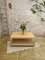 Beige Wood and Metal Coffee Table, 1940s 6