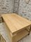 Beige Wood and Metal Coffee Table, 1940s 7