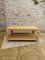 Beige Wood and Metal Coffee Table, 1940s 2