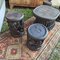 Bamilike African Living Room Set, 1950s, Set of 5 7