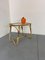 Vintage Bohémien Rattan Bamboo and Glass Side Table from Rohé Noordwolde, 1950s, Image 8