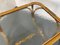 Vintage Bohémien Rattan Bamboo and Glass Side Table from Rohé Noordwolde, 1950s, Image 4