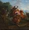 After Joseph François Parrocel, Turkish Horsemen Attacked by Tigers, 1700s, Painting on Canvas, Framed 3