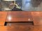 Italian Walnut Multi-Compartments Desk attributed to Bernini, 1960s, Image 9