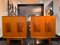 Diamond Fronted Maple Cabinets, 1960s, Set of 2 12