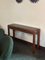 Spanish Bamboo and Smoked Glass Console Table, 1970s 5