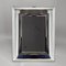 Photo Frame in Silver Plated with Glass, Italy, 1970s, Image 3