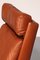 Juego de sillón columpio de cuero coñac y otomana de Reinhold Adolf and Hans-Jürgen Schröpfer para COR, 1976, Imagen 13
