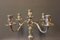 Candelabri a quattro braccia vintage in argento sterling di English Silver House, set di 2, Immagine 4