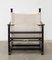 McGuire San Francisco Armchairs with Footstool, 1970s, Set of 4 6
