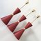 Mid-Century Diabolo Pendant Lights, 1950s, Set of 3, Image 4