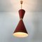 Mid-Century Diabolo Pendant Lights, 1950s, Set of 3 12