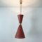 Lámparas colgantes Diabolo Mid-Century, años 50. Juego de 3, Imagen 10