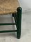 French Straw Rush Low Lounge Chair in the style of Charles Dudouyt, 1950s, Image 17