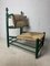 French Straw Rush Low Lounge Chair in the style of Charles Dudouyt, 1950s, Image 3