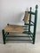 French Straw Rush Low Lounge Chair in the style of Charles Dudouyt, 1950s, Image 13