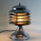 Lámpara cromada plateada en metal de Coulter para Coulter Lamp Toronto, años 30, Imagen 2