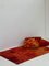 Rug and Cushion, 1970s, Set of 2 7