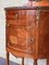19th Century Louis XVI Marquetry Nightstands with Bronze & Mirror Crest, 1890s, Set of 2, Image 8